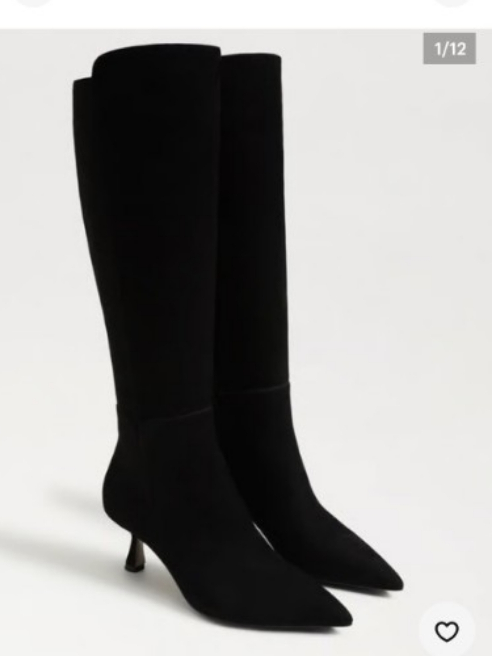 Sam Edelman Taylin Black Over-the-Knee Boots Size US 7 NWT